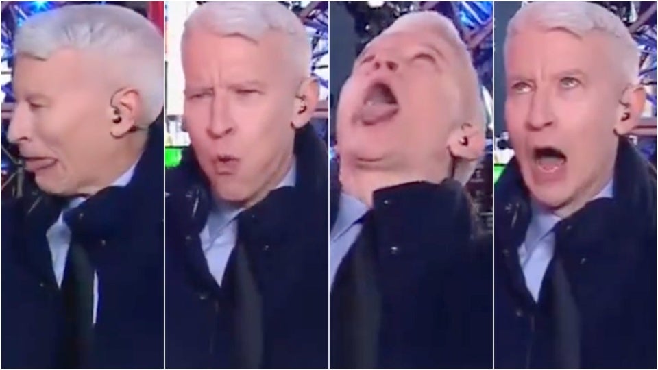 Андерсън Купър от CNN снима Tequila на живо и съжалява за това